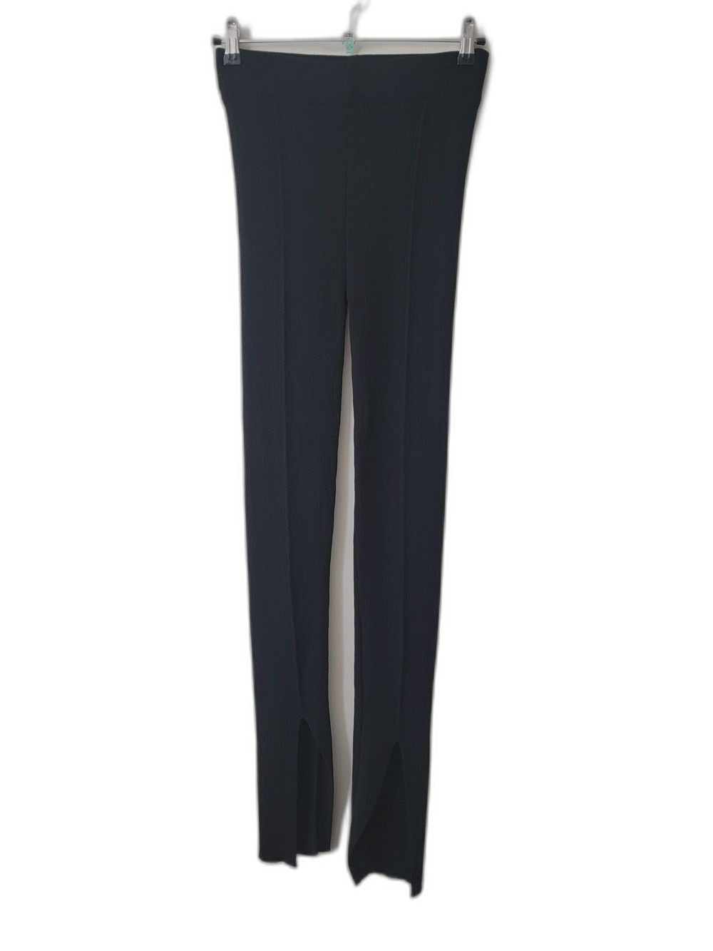 Mango Straight Leg Pants Black Size S